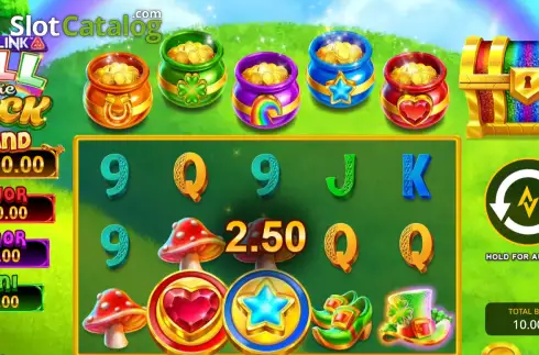 Скрин3. Area Link All the Luck слот