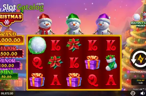 Скрин2. Area Link Christmas слот