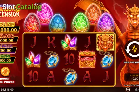 Скрин2. Area Link Dragon Ascension слот