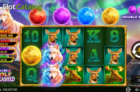 Скрин2. Area Link Wolf Unleashed слот