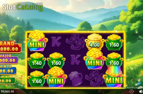 Скрин3. Area Build'R Leprechauns Super Spin слот