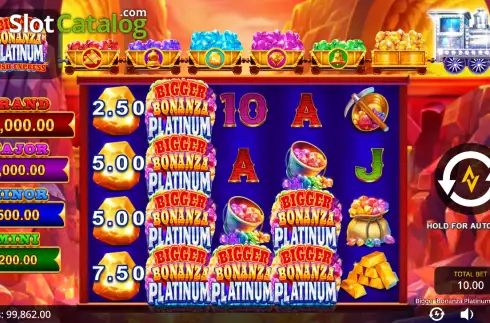 Скрин2. Bigger Bonanza Platinum Rush Express слот