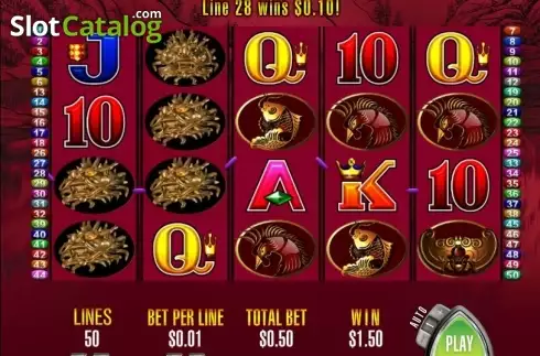 Скрин4. 50 Dragons слот