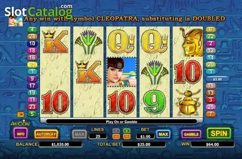Скрин4. Queen of the Nile 2 слот
