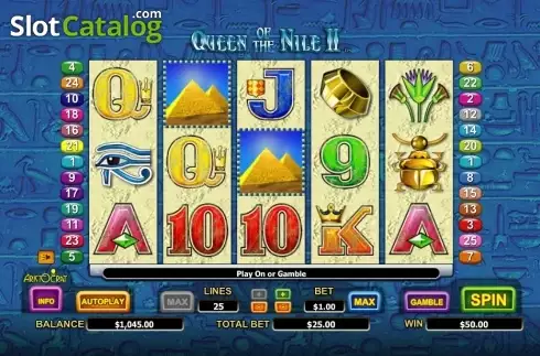 Скрин5. Queen of the Nile 2 слот