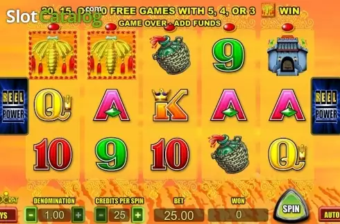 Скрин3. Silk Road (Aristocrat) слот