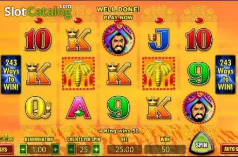 Скрин4. Silk Road (Aristocrat) слот