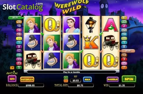 Скрин4. Werewolf Wild слот