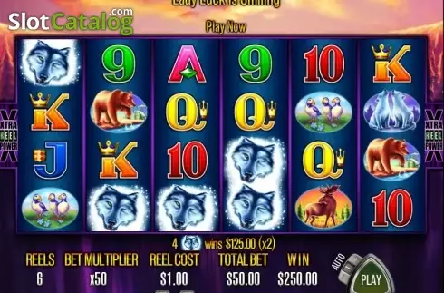 Скрин4. Wolf Moon (Aristocrat) слот