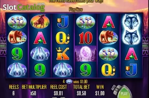 Скрин5. Wolf Moon (Aristocrat) слот