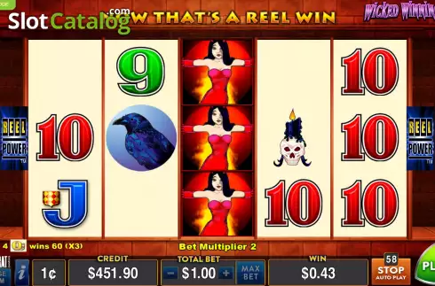 Скрин5. Wicked Winnings II слот