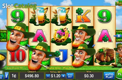 Скрин3. Wild Lepre'Coins слот