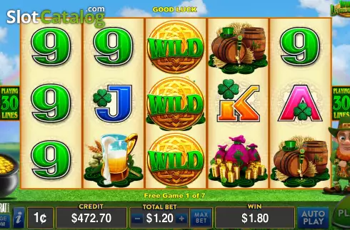Скрин8. Wild Lepre'Coins слот