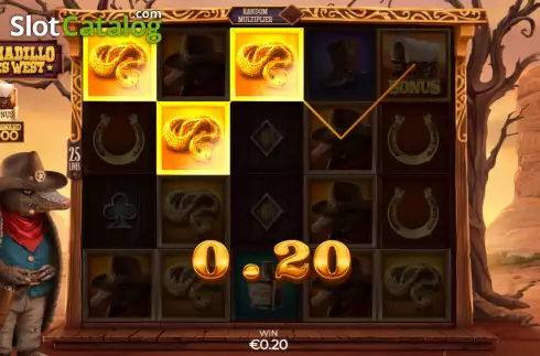 Скрин4. Armadillo Goes West слот