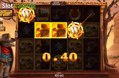 Скрин5. Armadillo Goes West слот