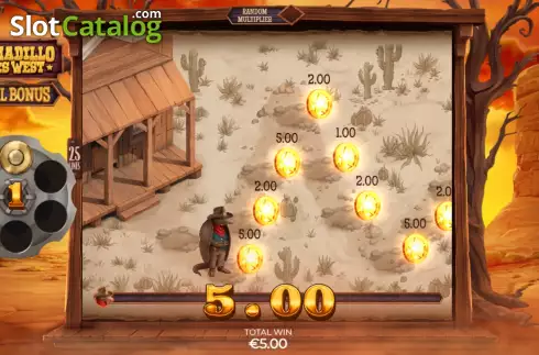 Скрин9. Armadillo Goes West слот