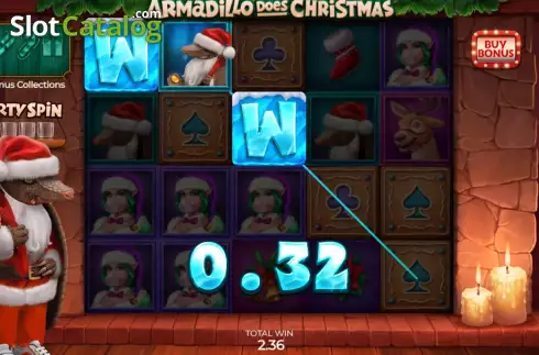 Скрин3. Armadillo Does Christmas слот