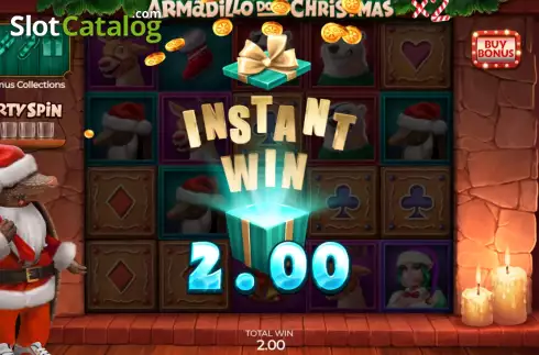 Скрин4. Armadillo Does Christmas слот