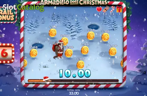 Скрин7. Armadillo Does Christmas слот