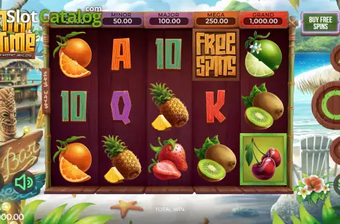 Скрин3. Tiki Time Exotic Wilds слот