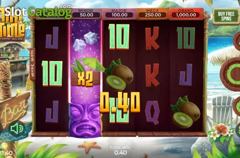 Скрин5. Tiki Time Exotic Wilds слот