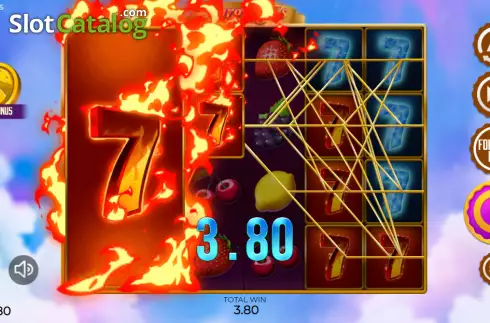 Скрин3. Surging 7s слот