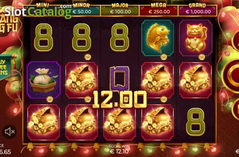 Скрин3. Shuang Long Fu слот