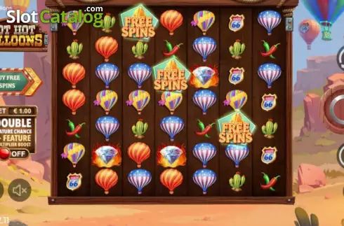 Скрин2. Hot Hot Balloons слот
