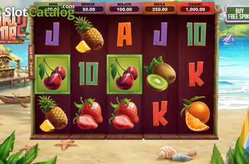 Скрин2. Tiki Time Exotic Wilds 2 слот