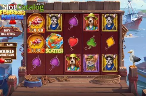 Скрин2. Fisherdog's Fortune слот