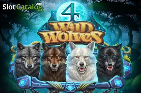 4 Wild Wolves логотип