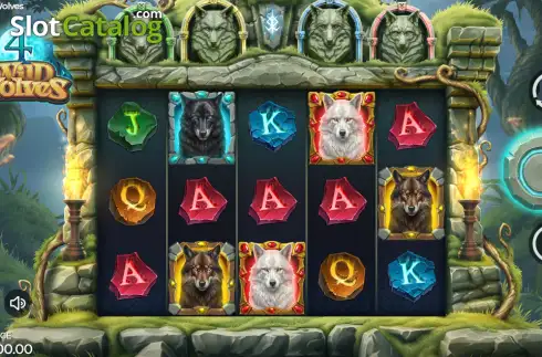 Скрин2. 4 Wild Wolves слот