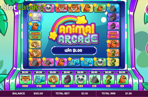 Скрин5. Animal Arcade слот