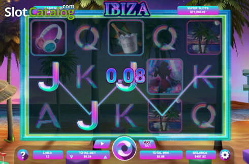 Скрин3. Ibiza слот