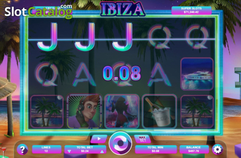 Скрин4. Ibiza слот