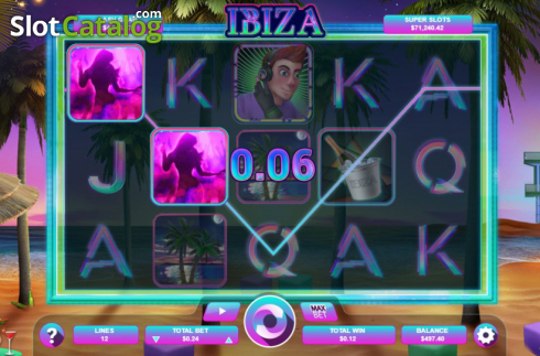 Скрин5. Ibiza слот