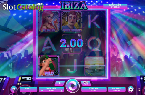 Скрин8. Ibiza слот