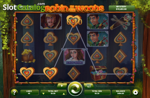 Скрин5. Robin in the Woods (Arrows Edge) слот