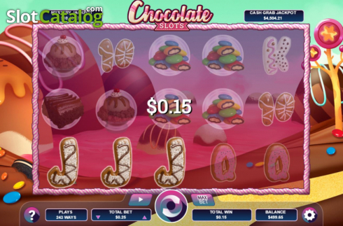 Скрин3. Chocolate (Arrows Edge) слот