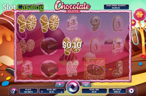 Скрин5. Chocolate (Arrows Edge) слот