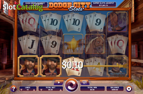 Скрин4. Dodge City слот