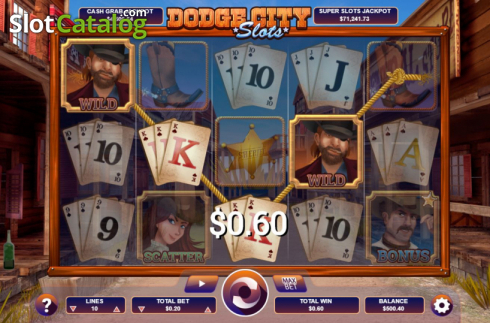 Скрин5. Dodge City слот
