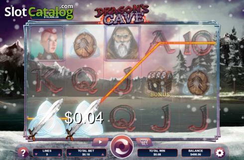Скрин4. Dragon's Cave (Arrows Edge) слот