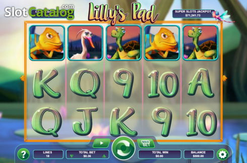 Скрин2. Lilly's Pad слот