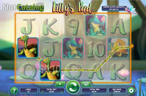 Скрин3. Lilly's Pad слот