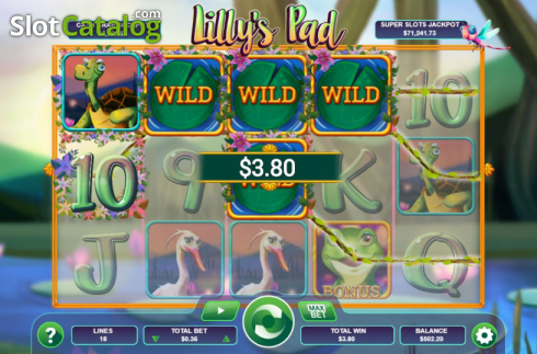 Скрин4. Lilly's Pad слот