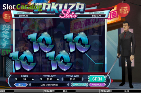 Скрин5. Yakuza (Arrows Edge) слот