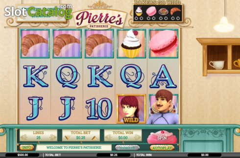 Скрин2. Pierre's Patisserie слот