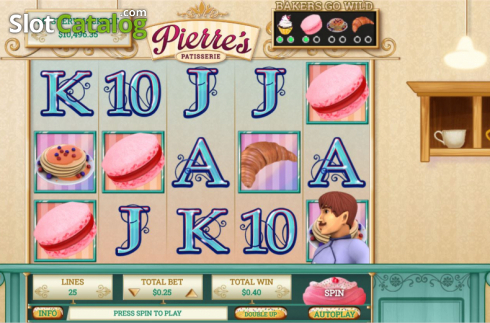 Скрин4. Pierre's Patisserie слот