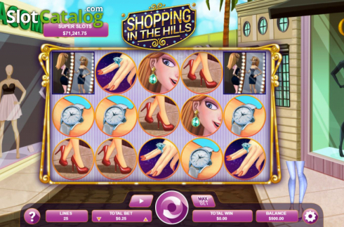 Скрин2. Shopping in the Hills слот